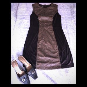 Brown mini dress!